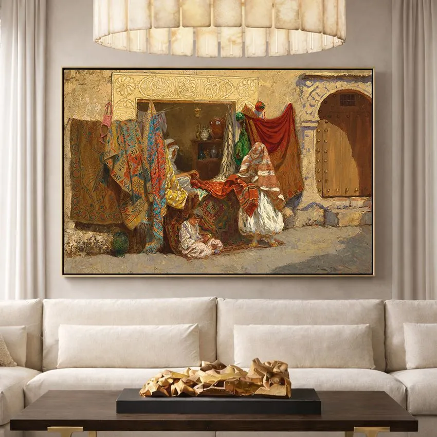 Oriental Shop by Addison Thomas Millar – Orientalist Wall Art